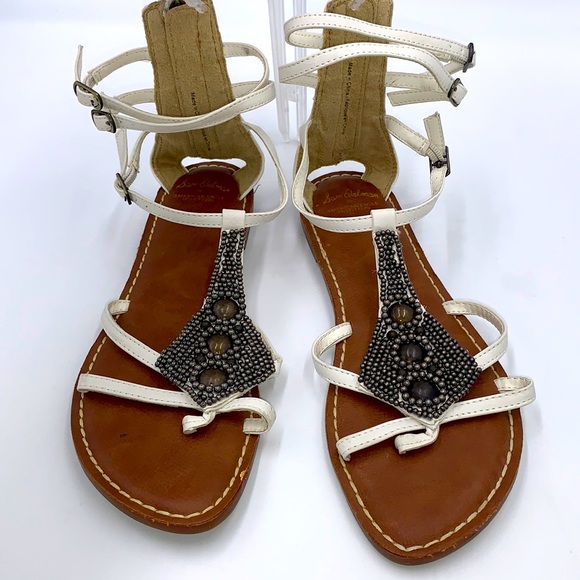 Sam Edelman for American Eagle Beaded Gladiator Sandals Size 8 - Picture 1 of 14